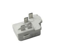 Démarreur de compresseur de réfrigérateur, Relais de démarrage PTC et protection contre les surcharges for compresseur de réfrigérateur ZHB35-120P15, accessoire blanc