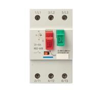 Démarreur de moteur à courant alternatif NS2-80B NS2-80B NS2-80B Commande par bouton NS2-80B Démarreur de type rail 16-80A 1 pièce(NS2-80B-56A-80A)