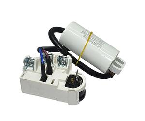Démarreur de réfrigérateur/400-450V 2.5/3/ 4/ 5UF, condensateur for compresseur, remplacement du relais de protection contre la surcharge et la surchauffe(2.5UF Capacitor Set)