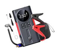 Démarreur De Saut De Compresseur D'air À Double Usage Et Gonfleur De Pneu Numérique Avec Courant De 800 a Pour Les Urgences Automobiles Utilisation Sur Route Pack De Gonfleur De Pneu D'urgence