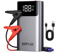 Démarreur de saut de voiture 4000A, Pack de batterie externe Portable, Booster de batterie LCD, chargeur USB pour éclairage LED SOS pour voiture 12V Jump Starter