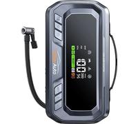 Démarreur de saut, gonfleur d'air 160psi, banc d'alimentation fiable, banc de puissance 6000A