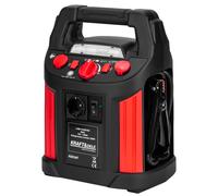 Démarreur De Secours 1500A Compresseur Inverseur 230V Powerbank Auto LED 12V
