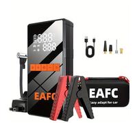 Démarreur de secours 4 en 1 -2000A- avec compresseur 150 PSI, Booster de batterie auto pour essence 4L / Diesel 2L,adapté auto, moto