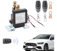Démarreur de voiture de commutateur de relais de batterie de télécommande sans fil, commutateur de déconnexion de batterie à distance 12v/24v, commutateurs mise à mort de tension intelligente antivol