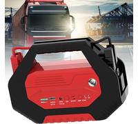 Démarreur de Voiture électrique - Alimentation de Secours Haute Puissance, Batterie Portable 24 000 mAh 12 V/24 V pour véhicules et Outils d'urgence portatifs