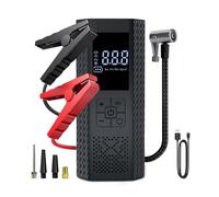 Démarreur de voiture portable 150 PSI avec pompe à air, booster d'urgence for batterie de voiture