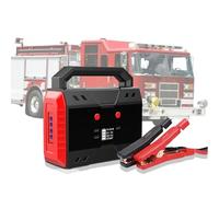 Démarreur de Voiture Portable 6000 A avec Batterie de 1698 000 mAh, Sorties LED et USB, Compatible 12 V/24 V et Pince Intelligente pour Batterie.