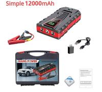 Démarreur de voiture Urgence, Booster de Batterie, 99800mAh, Puissant bloc d'alimentation portable 12 V pour batterie de voiture