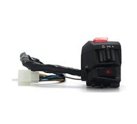 Démarreur Electrique Etanche Universel Phare de Moto, feu de Croisement, Clignotant Gauche/Droite, klaxon, Interrupteur d'allumage, Compatible avec Hornet 250(1 pcs Right)