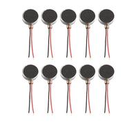 Démarreur électronique 10PCS 10x 3mm Flat Coin Micro DC Démarreur électronique vibrant, DC 1.5V 6000RPM, for téléphone portable, Tension: Autre Moteurs dédiés
