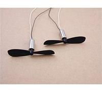 Démarreur électronique 2pcs / lot Micro DIY Hélicoptère Coreless DC démarreur électronique, avec Démarreur électronique Haute Vitesse Hélice, DC 3.7V 614 6 * 14mm Moteurs dédiés