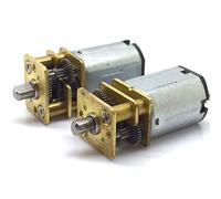 Démarreur électronique 2PCS Mini N20 Démarreur électronique électrique, for DIY Robot Micro Smart Car Electronic Lock Toy, Vitesse lente Full Metal Gearbox Gear démarreur électronique FUZEGRDLI