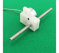 Démarreur électronique 300 Gear démarreur électronique 1-6V, démarreur électronique Micro DC Gear basse vitesse, longueur d'axe 107.5mm démarreur électronique solaire muet Moteurs dédiés