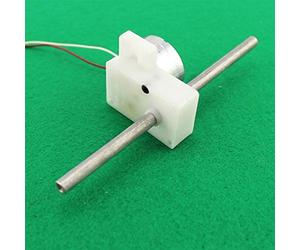 Démarreur électronique 300 Gear démarreur électronique 1-6V, démarreur électronique Micro DC Gear basse vitesse, longueur d'axe 107.5mm démarreur électronique solaire muet Moteurs dédiés