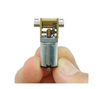 Démarreur électronique à double arbre N20, DC 3 V, 3,7 V, 5 V, 850 tr/min, arbre en D, grand couple, turbo, vis sans fin, boîte de vitesses entièrement métallique, démarreur électronique de réduction