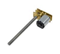 Démarreur électronique à engrenage électrique rotatif GA1024-N20, démarreur électronique à basse vitesse DC 3V 6V 12V, roue dentée de boîte de vitesses en métal avec arbre fileté for mise à niveau de