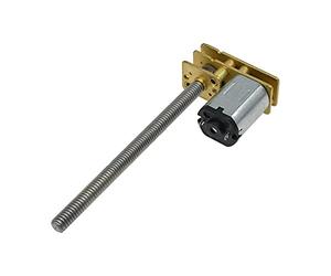 Démarreur électronique à engrenage électrique rotatif GA1024-N20, démarreur électronique à basse vitesse DC 3V 6V 12V, roue dentée de boîte de vitesses en métal avec arbre fileté for mise à niveau de