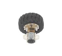 Démarreur électronique DC DIY 3V 7.5rpm à 1500rpm Démarreur électronique Micro Gear avec kit de roue de 42mm for passe-temps RC véhicule jouet voiture intelligente robot de voiture électrique démarreu