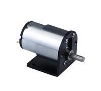 Démarreur électronique DC Gears Micro Gearbox Gear démarreur électronique, démarreur électronique 370 Small Vibration, démarreur électronique à double arbre de sortie, couple élevé 12 volts à aimant p