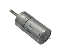 Démarreur électronique Dc Gears Reduction Démarreur électronique Dc Gear, Arbre d'extension 25mm, JGA25-370 24v Couple élevé 24 Volt Dc Micro démarreur électronique, Micromoteur, Démarreur électroniqu