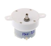 démarreur électronique Gearbox Slow Down Mute démarreur électronique, DC 12V 3 RPM High Torque Cylinder Electric Micro démarreur électronique, Tension : 12V Accessoires de bricolage