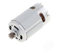 Démarreur électronique rotatif for perceuse à charge électrique, 10,8-21 V 19 500 tr/min, démarreur électronique RS550 DC avec 11 dents à deux vitesses et boîte de vitesses à couple élevé ZFUGEDRLI (