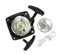 Démarreur en Acier avec poignée de démarreur de Plaque de poulie et Corde de démarrage 3.0mm X 90cm Compatible avec 33CC 43CC 52CC