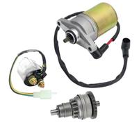 Démarreur et Relais pour Scooter, cyclomoteur, Quad et Karting GY6 47cc, 49cc, 50cc, 60cc, 80cc et 100cc