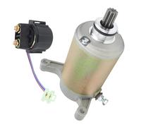 Démarreur Et Relais pour Yamaha Big Bear 350 4WD YFM350FW 1987 1988 1989 1990 1991 1992 1993 1994 1995 18756 1YW-81800-50 1UV-81800-50 128000-3760