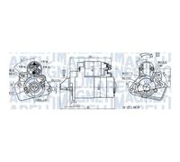 MAGNETI MARELLI 063721332010 Démarreur