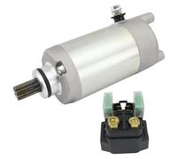 Démarreur Moto pour Bear pour Tracker 250 2WD YFM250 1999-2004 4XE-81890-00-00 4XE-81800-00-00 18754 SM-7255 410-54016 Démarreur Et Relais Démarreur Moteur