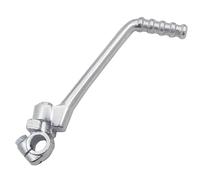 démarreur pédale pièces Pédale de démarrage à pied pour moto, trou de 13 mm et 16 mm, compatible avec les modèles 50 cc, 70 cc, 90 cc, 110 cc, 125 cc, 140 cc, 150 cc, 160 cc(16mm silver)