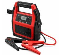 Démarreur portable 42 000 mAh 12 V et 24 V - Courant de crête de 1500 A pour toutes les voitures, camions et véhicules lourds - Booster de batterie de voiture d'urgence avec fonction Power Bank
