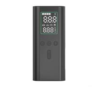 Démarreur portable pour voiture, 8000 A, 150 psi, compresseur d'air, banque d'alimentation pour véhicules et camions pour gonflage des pneus et démarrage du véhicule, noir (8000 mAh)