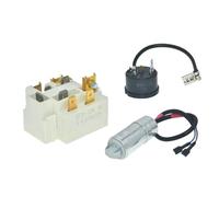 Démarreur PTC For Compresseur De Réfrigérateur, Compatible Avec Homa, Démarreur 10 Broches Avec Protection Contre La Surchauffe QP3-12A, Protection Thermique Contre Les Surcharges De Réfrigérateur
