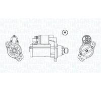MAGNETI MARELLI 063720058010 Démarreur