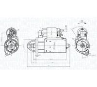 MAGNETI MARELLI 063721172010 Démarreur