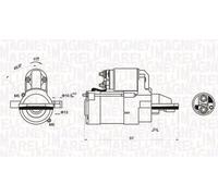 MAGNETI MARELLI 063721246010 Démarreur