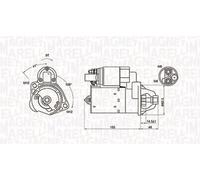 MAGNETI MARELLI 063721394010 Démarreur
