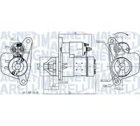 MAGNETI MARELLI 063721418010 Démarreur
