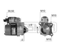 Moteur D'Arrêt EM234Q CST15136 82 00 182 178 82 00 266 777B DRS0661 FS10E3