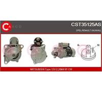 DÉMARREUR NOUVEAU 12V 2,2KW OE NR.M2T87671 POUR OPEL MOVANO, RENAULT MASTER, VA