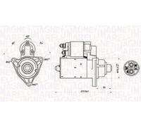 MAGNETI MARELLI 063721176010 Démarreur