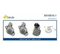 Démarreur Sando 6010514.1 pour Seat Skoda VW Vag