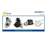 Démarreur Sando 6020606.1 pour Isuzu Hitachi