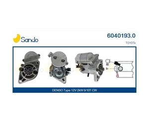Démarreur Sando 6040193.0 pour Toyota