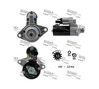 Démarreur Sidat S12BH0145 pour Audi Seat Skoda VW Vag