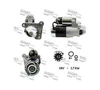 Démarreur Sidat S12MH0053A2 pour Mitsubishi Renault