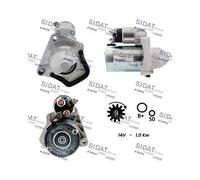 Démarreur Sidat S12VA0787A2 pour Mitsubishi Nissan